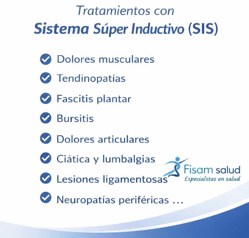 Tratamientos con Sistema Súper Inductivo en fisioterapia para dolor muscular y tendinopatías en A Coruña