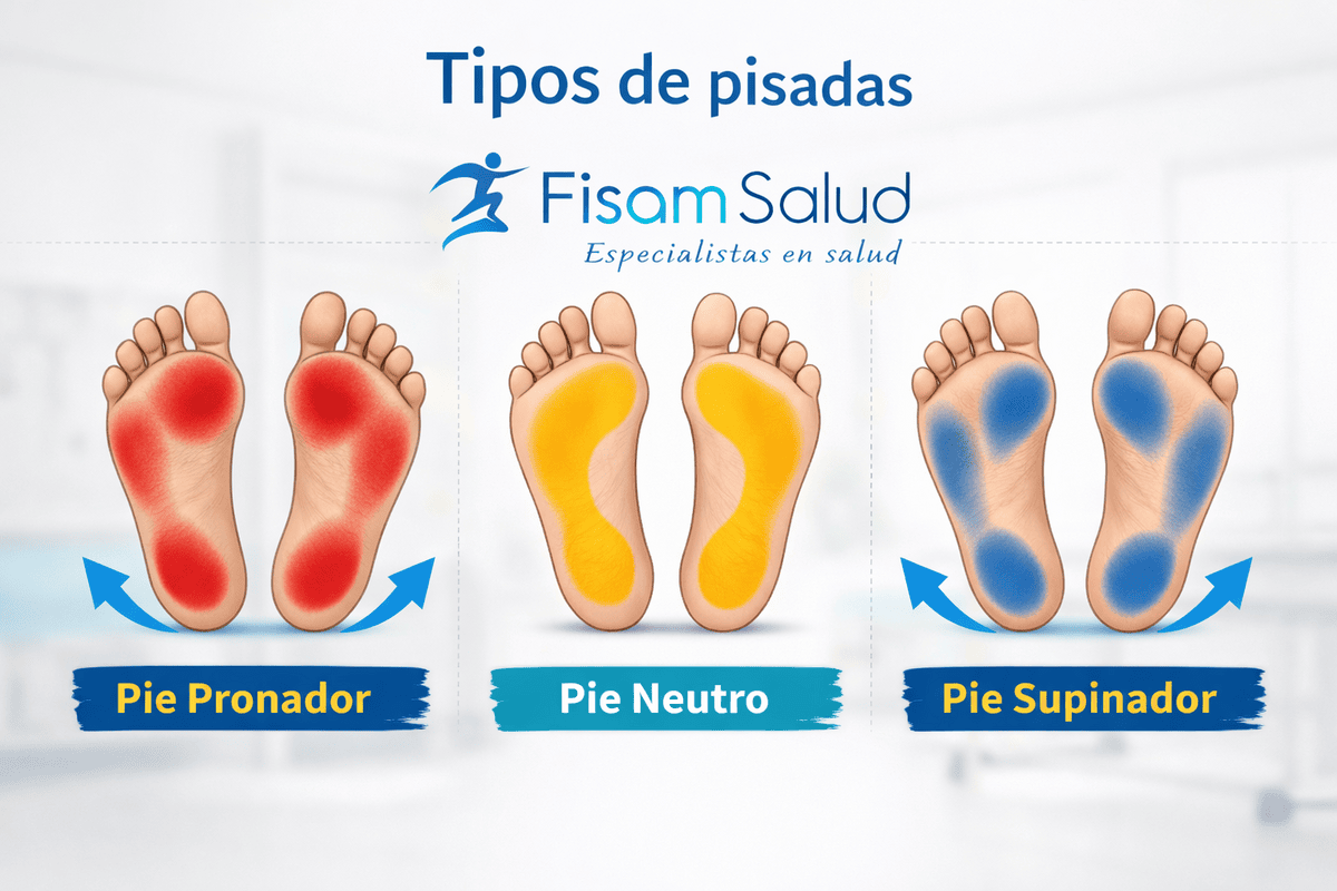 Tipos de pisada: pronadora, supinadora y neutra – estudio biomecánico en A Coruña