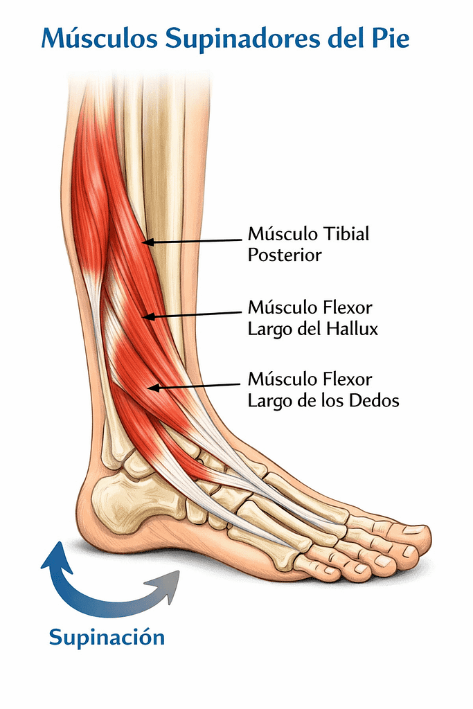 Estudio biomecánico de la pisada en podología Músculos supinadores del pie implicados en la pisada – Podología en A Coruña